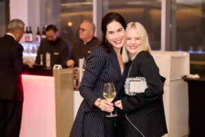 Tracey Wade and a woman at BC SPCA's Offleashed Vancouver Gala 2023