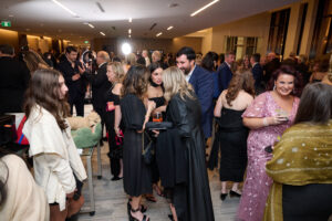 Guests mingling at BC SPCA's Offleashed Vancouver Gala 2023