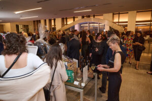 Silent auction with guests at BC SPCA's Offleashed Vancouver Gala 2023