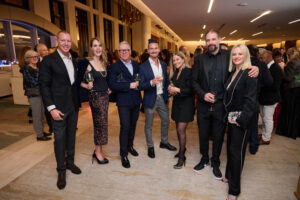 A group of guests at BC SPCA's Offleashed Vancouver Gala 2023